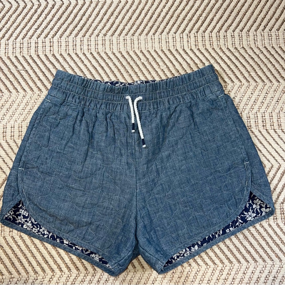 Ralph Lauren Blue Quilted Shorts